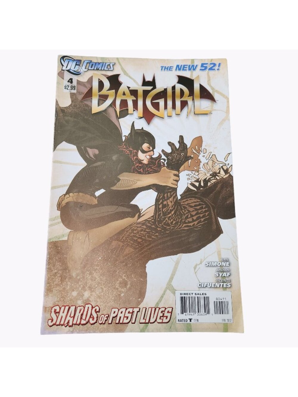 DC Comics Batgirl #4 Shards Of Past Lives New 52 2012 Comic Book Bagged Boarded